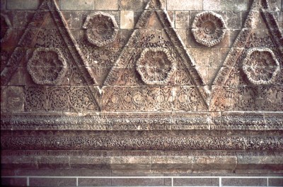 Façade of the Umayyad castle of al-Mushatta