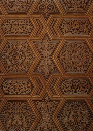 Drawing of the Minbar from Tus Mosque; from Prisse D’Avennes